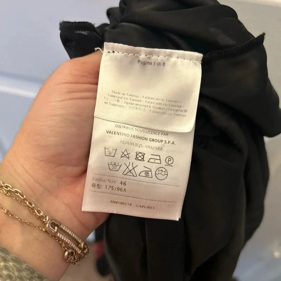 M Missoni Marled Bicolor Mesh Insert Cut Out Detail Striped Sleeveless Dress 10 - Picture 8 of 9